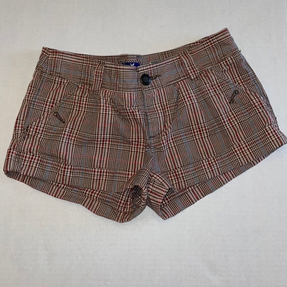 American Eagle Outfitters plaid shorts